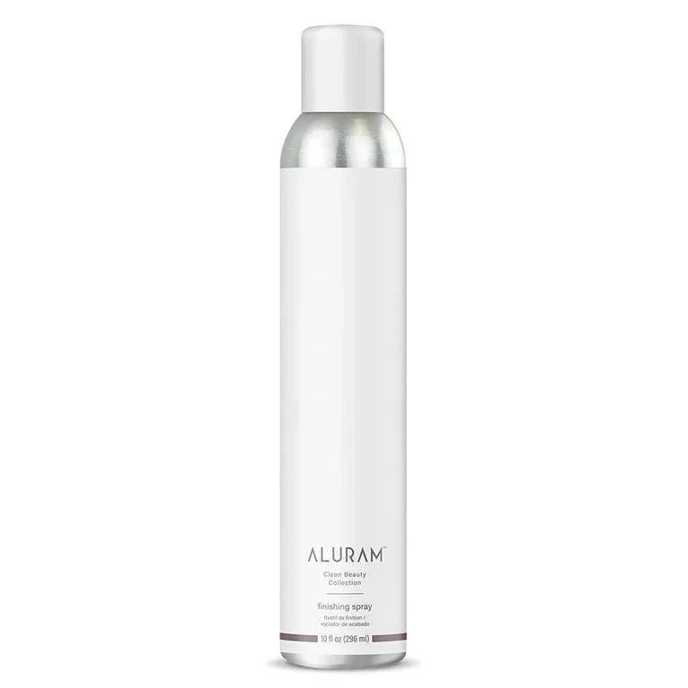 Aluram Finishing Spray 10oz bottle for hair hold Pasadena Aveda salon