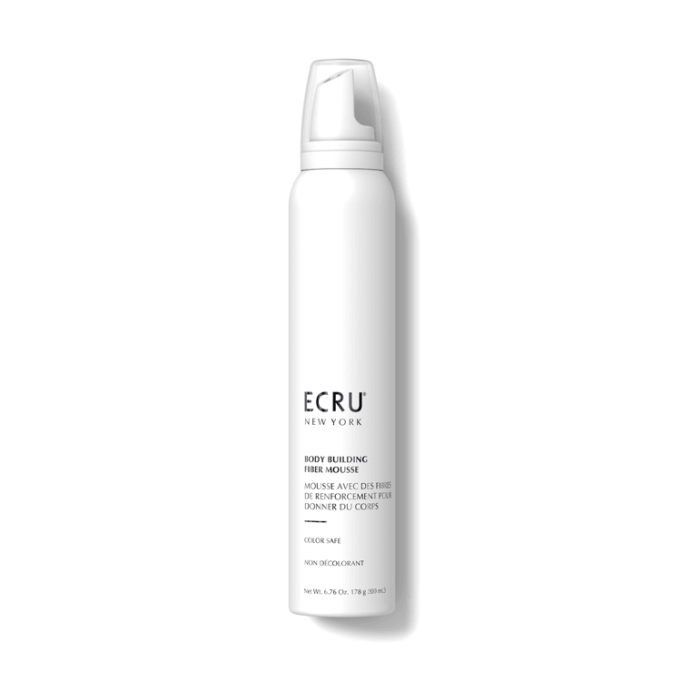 ECRU New York Body Building Fiber Mousse 6.76oz styling mousse bottle at Pasadena Aveda salon