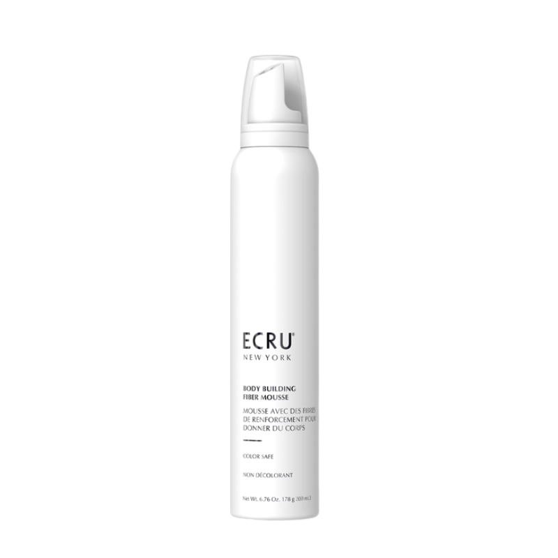 ECRU New York Body Building Fiber Mousse 6.76oz bottle for thickening hair at Pasadena hair salon