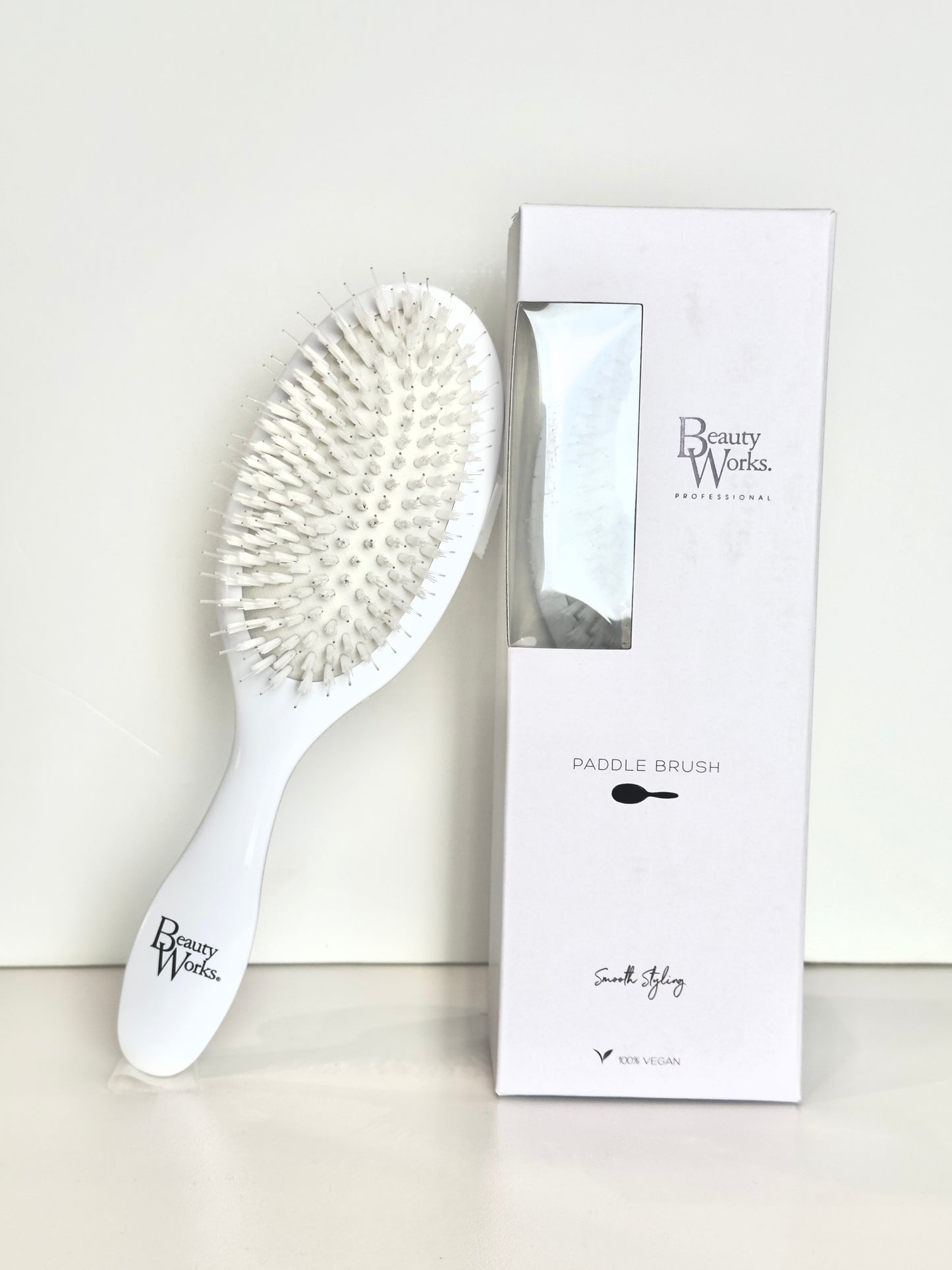 Beauty Works White Vegan Bristle Brush