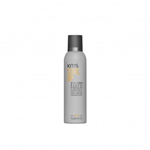 KMS Curl up Wave Foam 6.9oz bottle for wave definition at Pasadena hair salon