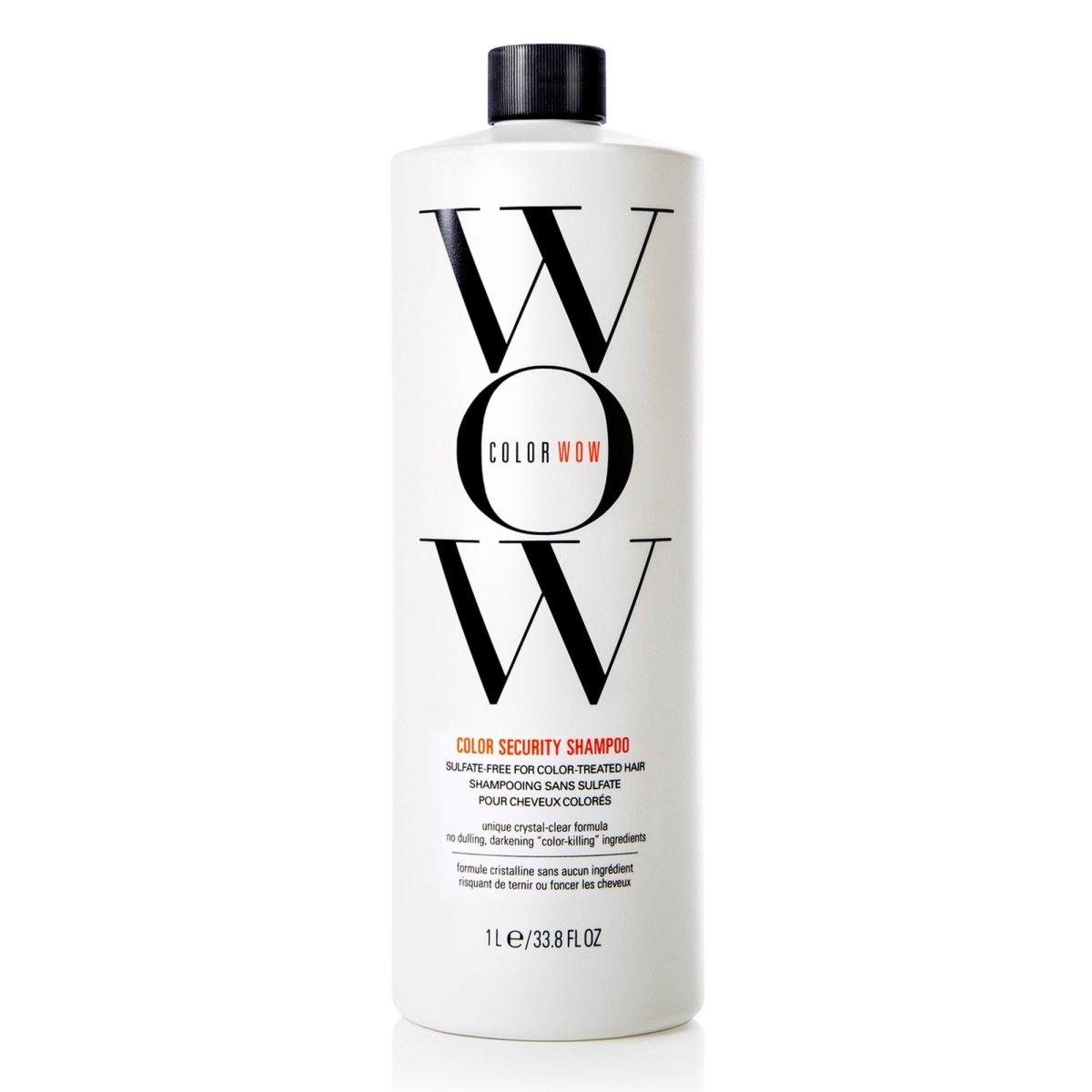 Color Wow Color Security Shampoo front bottle at Bokaos Aveda salon Pasadena