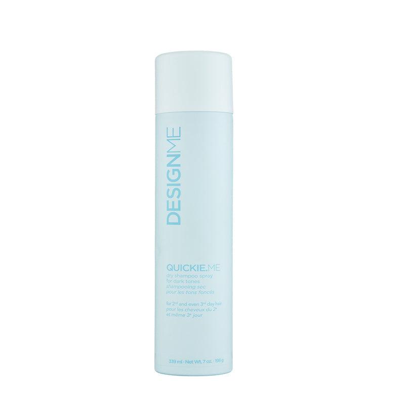 Design.Me Dry Shampoo Spray Brunette & Dark Tones 7oz bottle for dark hair at Pasadena salon