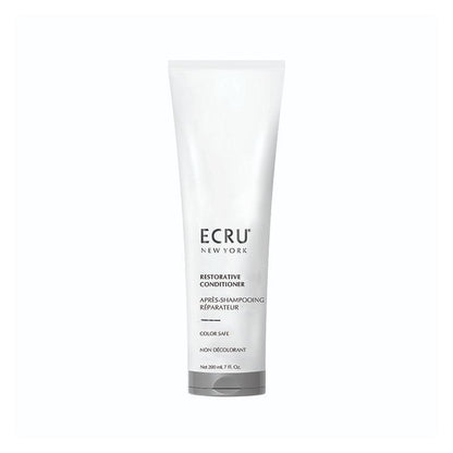 ECRU New York Restorative Conditioner front view 8oz bottle for repairing hair at Pasadena salon