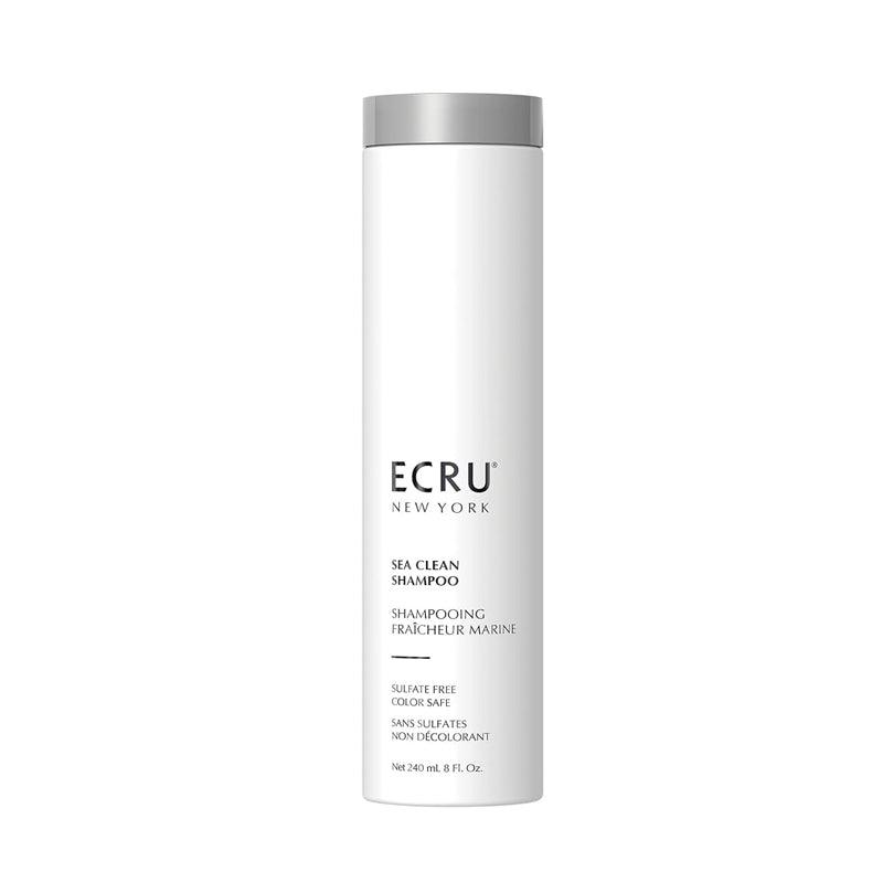 ECRU New York Sea Clean Shampoo front view 8oz bottle for clarifying hair at Pasadena salon