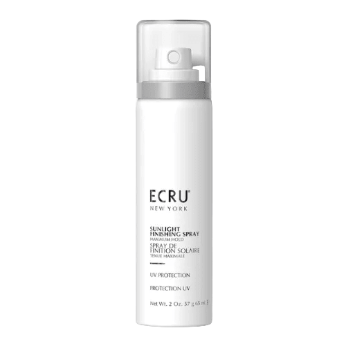 ECRU New York Sunlight Finishing Spray Max 2oz bottle for shine and hold at Pasadena hair salon