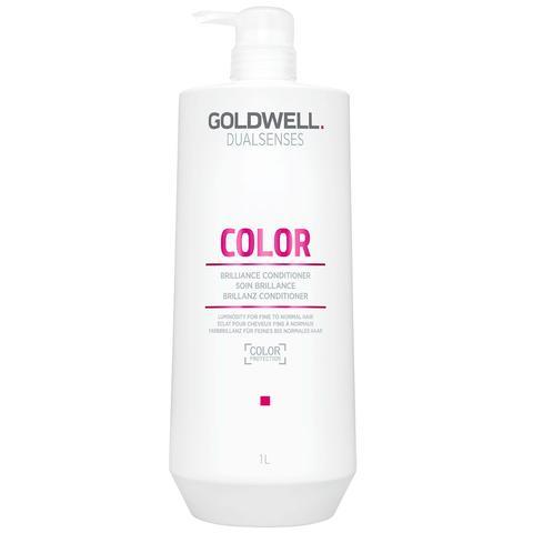 Goldwell DualSenses Color Brilliance Conditioner back label closeup Pasadena hair salon