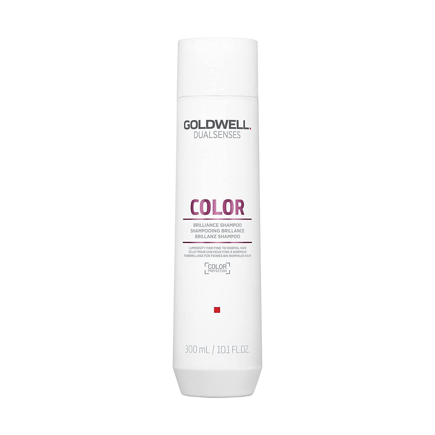 Goldwell DualSenses Color Brilliance Shampoo bottle front at Pasadena Aveda salon