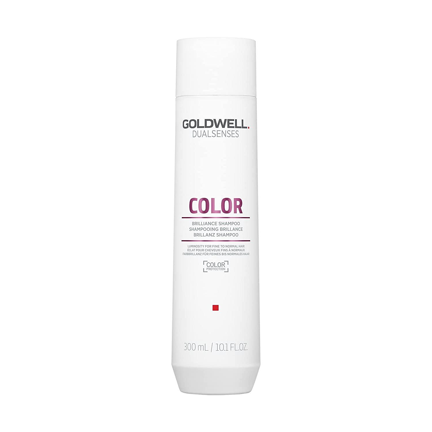 Goldwell DualSenses Color Brilliance Shampoo bottle front at Pasadena Aveda salon