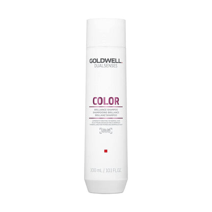 Goldwell DualSenses Color Brilliance Shampoo bottle front at Pasadena Aveda salon