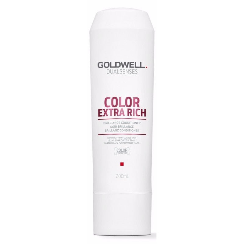 Goldwell DualSenses Color Extra Rich Brilliance Conditioner bottle front Pasadena hair salon