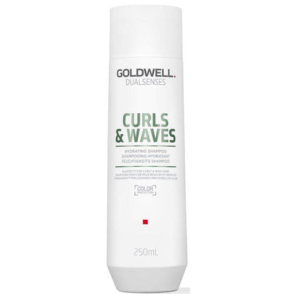 Goldwell DualSenses Curls & Waves Hydrating Shampoo bottle front Pasadena hair salon