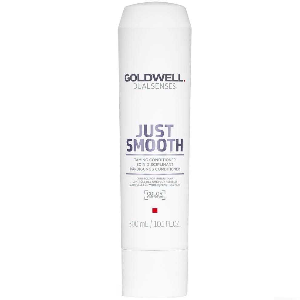 Goldwell DualSenses Just Smooth Taming Conditioner bottle front Pasadena Aveda salon