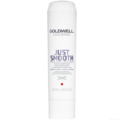 Goldwell DualSenses Just Smooth Taming Conditioner bottle front Pasadena Aveda salon