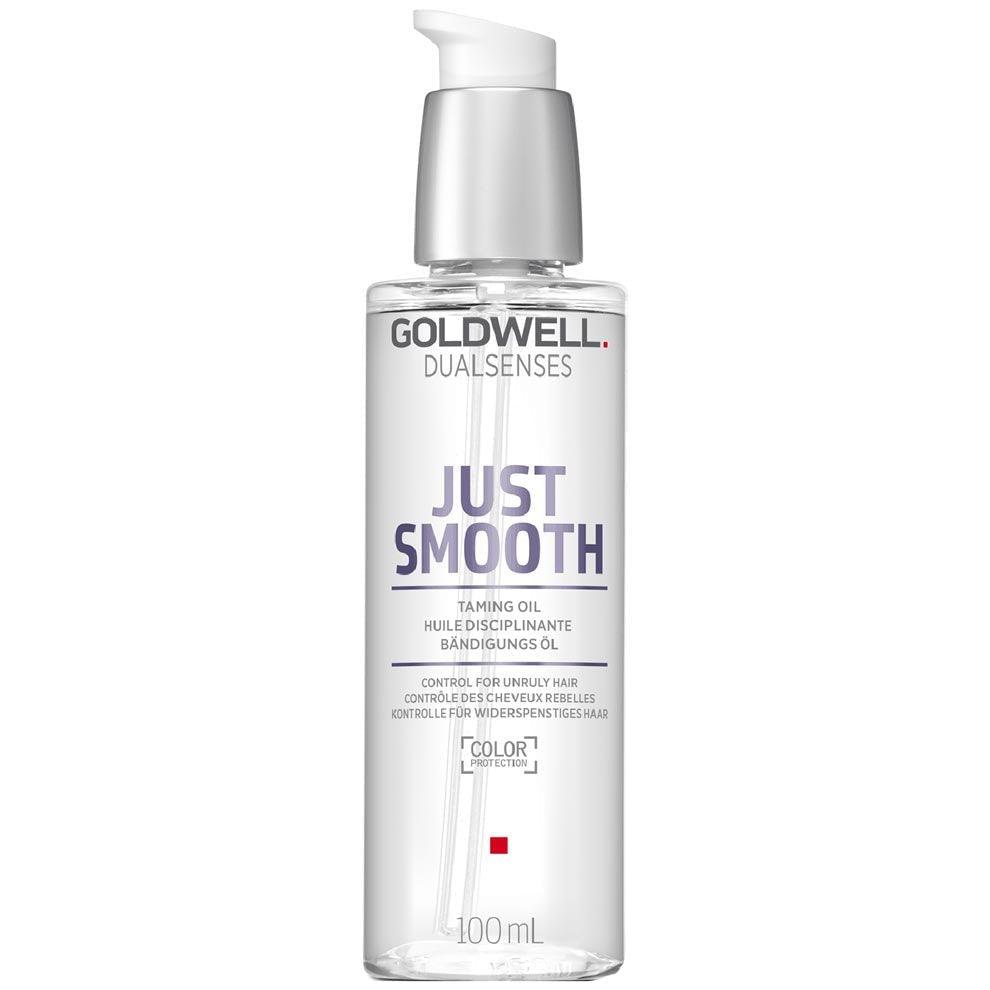 Goldwell DualSenses Just Smooth Taming Oil 3.3oz bottle at Pasadena Aveda salon