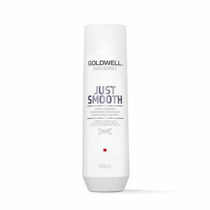 Goldwell DualSenses Just Smooth Taming Shampoo bottle front Pasadena hair salon