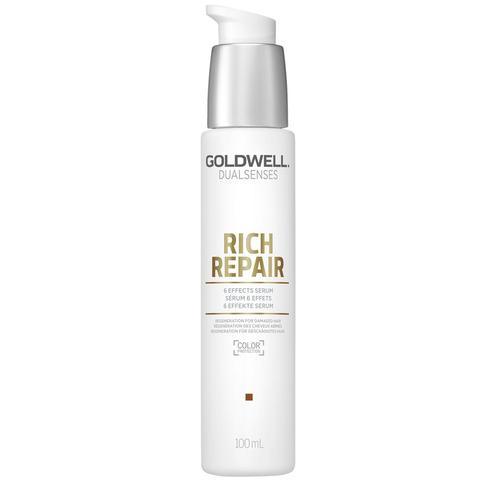 Goldwell DualSenses Rich Repair 6 Effects Serum bottle front Pasadena hair salon
