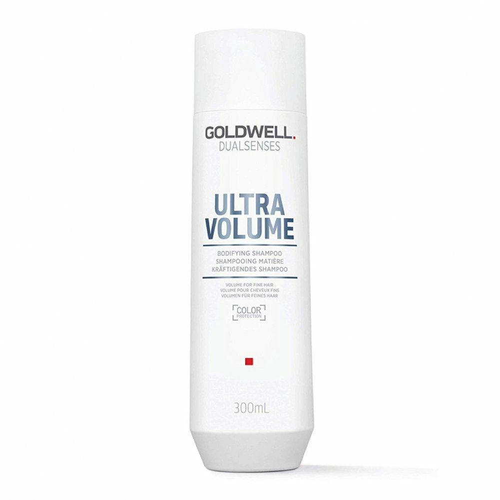 Goldwell DualSenses Ultra Volume Bodifying Shampoo bottle front Pasadena Aveda salon