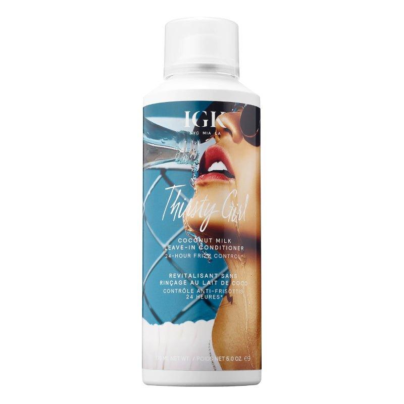 IGK Thirsty Girl Coconut Milk Leave-In Conditioner 5oz for hydration at Pasadena Aveda salon