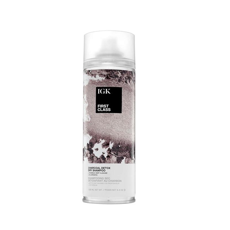IGK FIRST CLASS Charcoal Detox Dry Shampoo 6.3oz bottle for detoxifying hair Pasadena salon