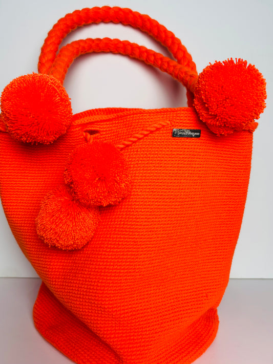 Biondo Miele Wayuu Orange bag