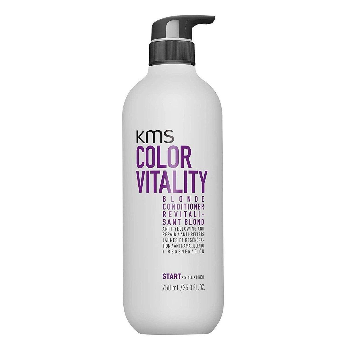 KMS ColorVitality Blonde Conditioner 25.3oz bottle for blonde color care Pasadena