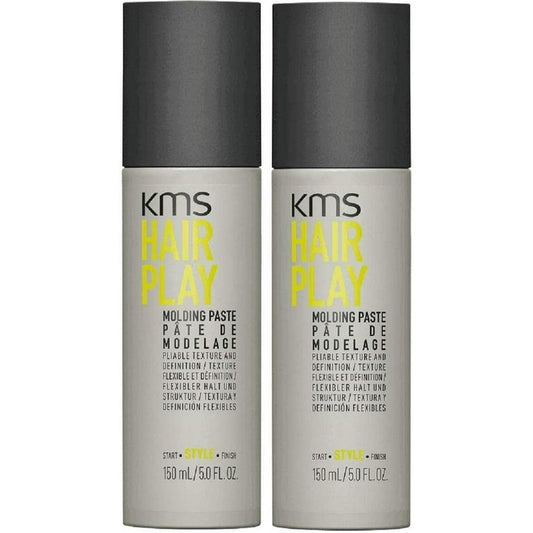KMS HairPlay Molding Paste 5 oz pack of 2 styling paste at Pasadena Aveda salon