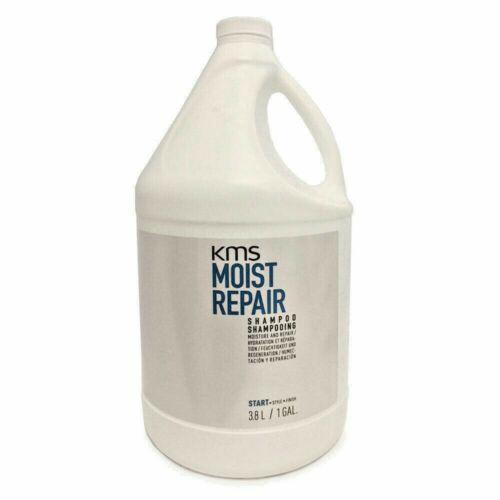 KMS MoistRepair Shampoo 128 oz large professional size bottle at Pasadena hair salon
