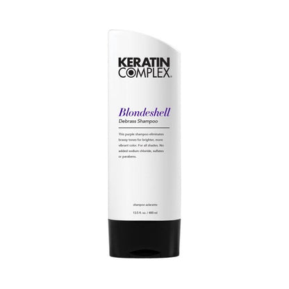 Keratin Complex Blondeshell Shampoo bottle front view at Pasadena Aveda salon