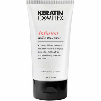 Keratin Complex Infusion Keratin Replenisher bottle front view at Pasadena hair salon