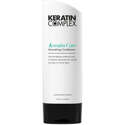 Keratin Complex Keratin Care Smoothing Conditioner bottle front view at Pasadena Aveda salon