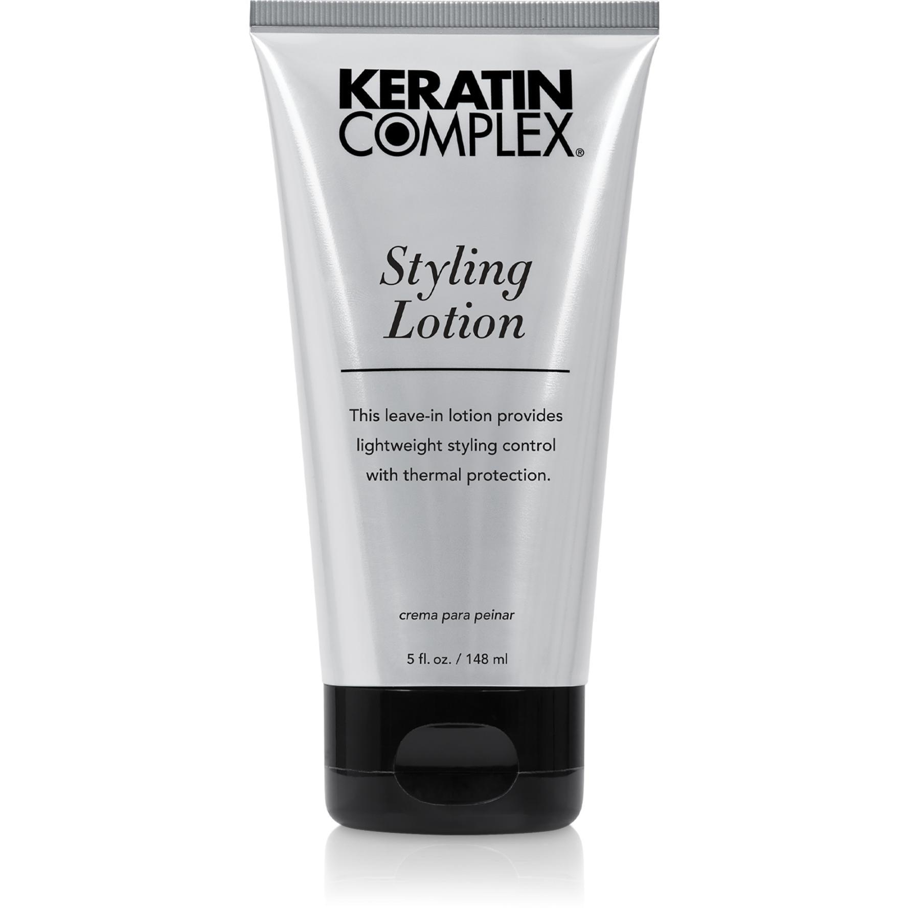 Keratin Complex Styling Lotion 5oz bottle for hair styling in Pasadena hair salon