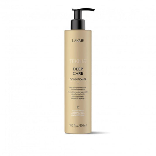 Lakme Teknia Deep Care Conditioner front bottle at Pasadena Aveda Salon