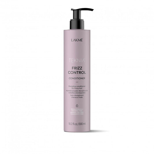 Lakme Teknia Frizz Control Leave-In Conditioner front bottle Pasadena salon