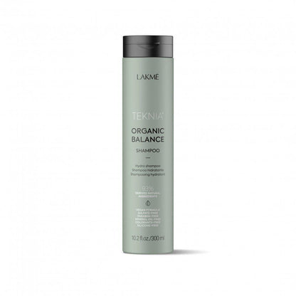 Lakme Teknia Organic Balance Shampoo front view bottle at Pasadena Aveda salon