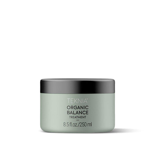 Lakme Teknia Organic Balance Treatment front bottle shot at Pasadena Aveda salon