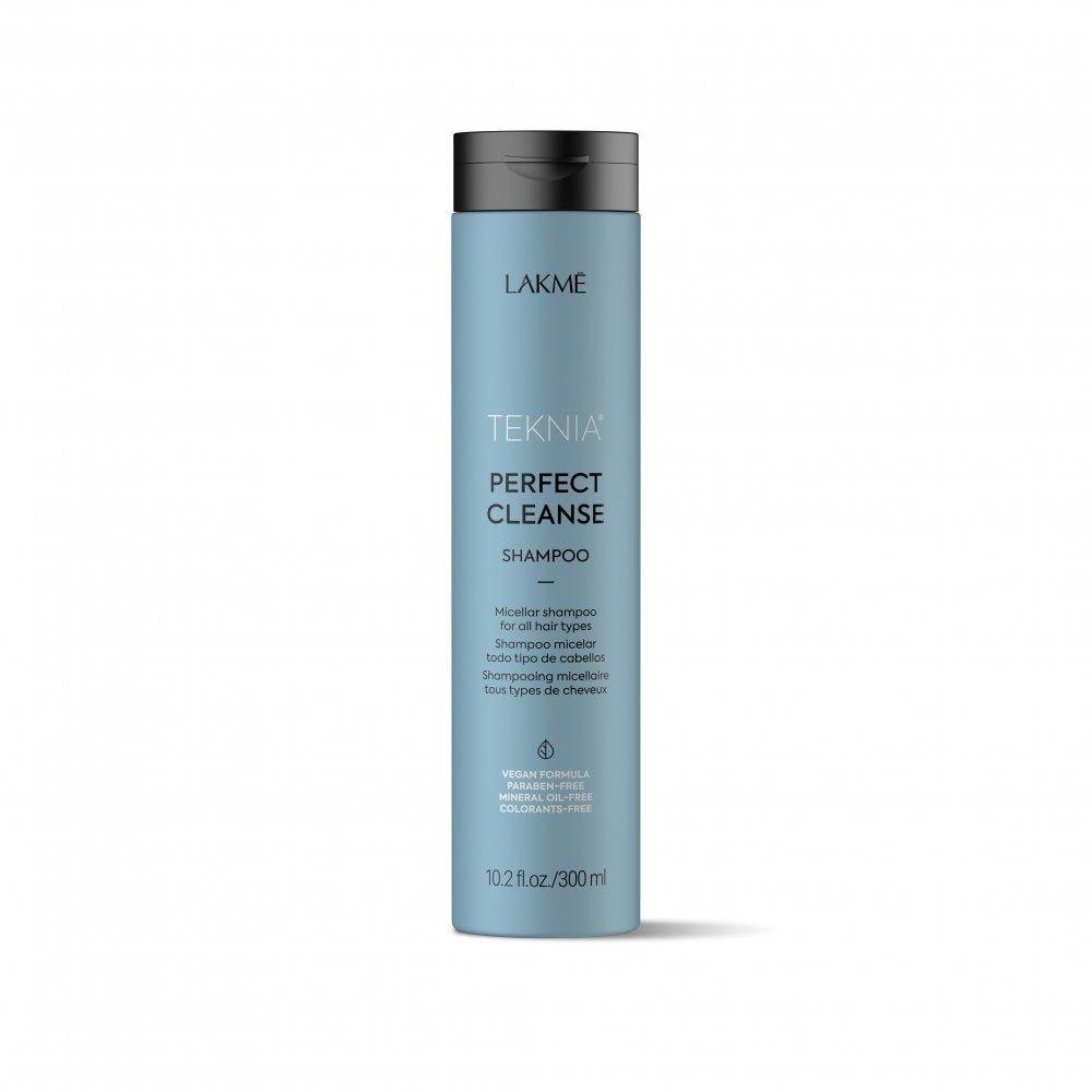 Lakme Teknia Perfect Cleanse Shampoo front bottle view Pasadena Aveda salon