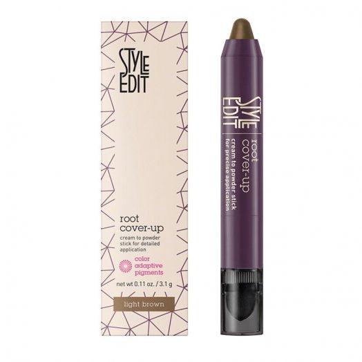 Style Edit Brunette Beauty Root Cover Up Stick open cap showing applicator in Pasadena salon