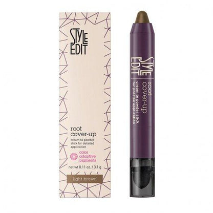 Style Edit Brunette Beauty Root Cover Up Stick open cap showing applicator in Pasadena salon