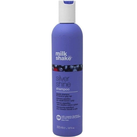 Milk Shake Silver Shine Shampoo front view for silver hair brightening Pasadena salon