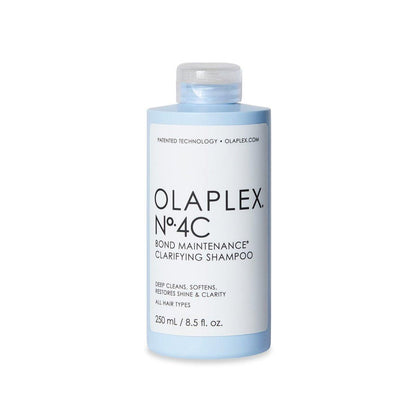 Olaplex No. 4C Bond Maintenance Clarifying Shampoo front view for deep cleanse Pasadena Aveda salon