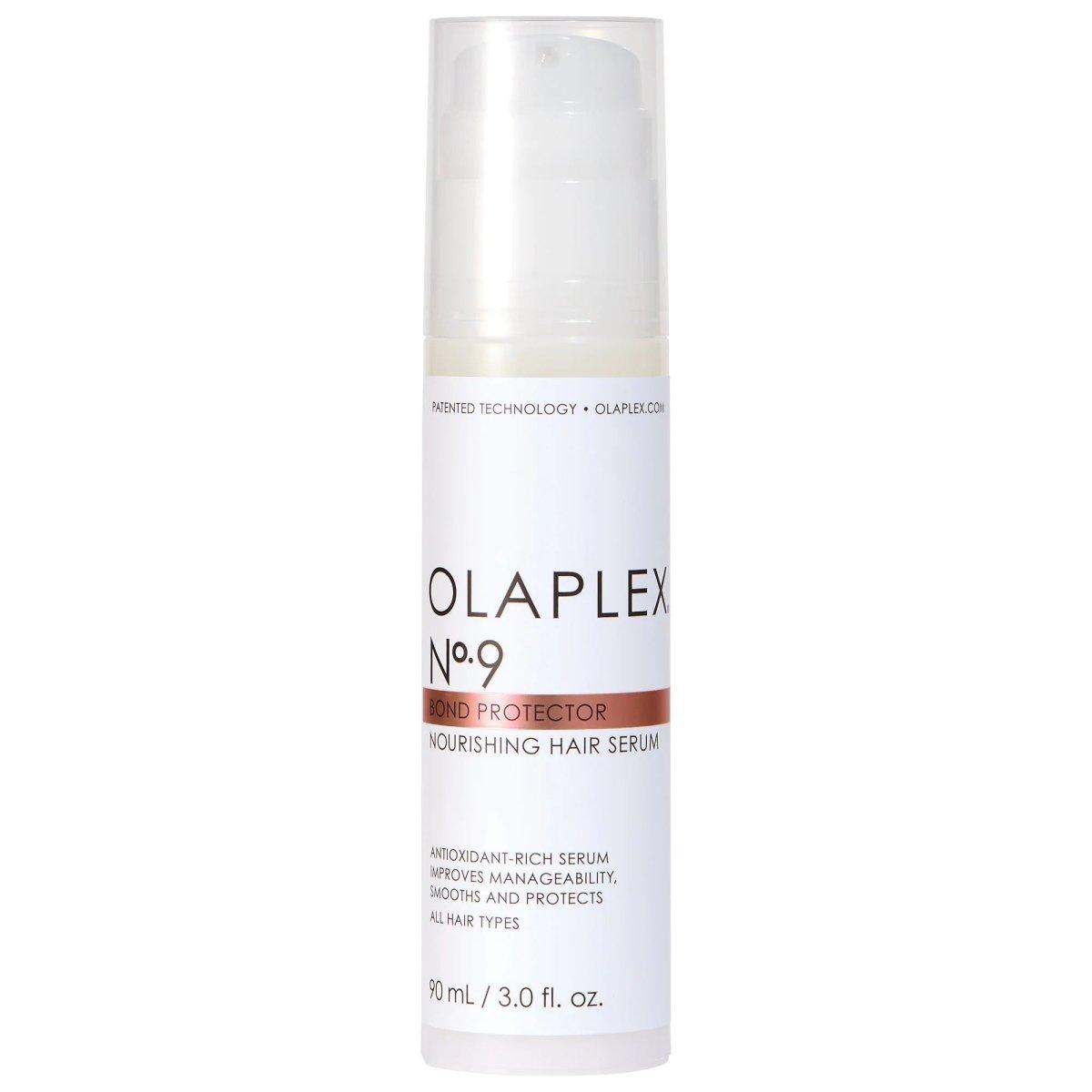 Olaplex No. 9 Bond Protector Nourishing Hair Serum 3oz bottle for smooth hair protection in Pasadena salon