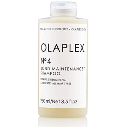 Olaplex No.4 Bond Maintenance Shampoo front view for healthy hair cleansing at Pasadena salon