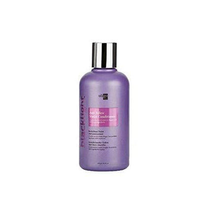Oligo Blacklight Violet Conditioner front bottle for violet color care at Pasadena Aveda salon