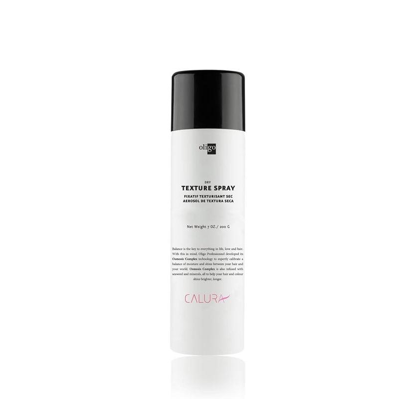 Oligo Texture Spray Dry 7 oz bottle front view at Pasadena hair salon