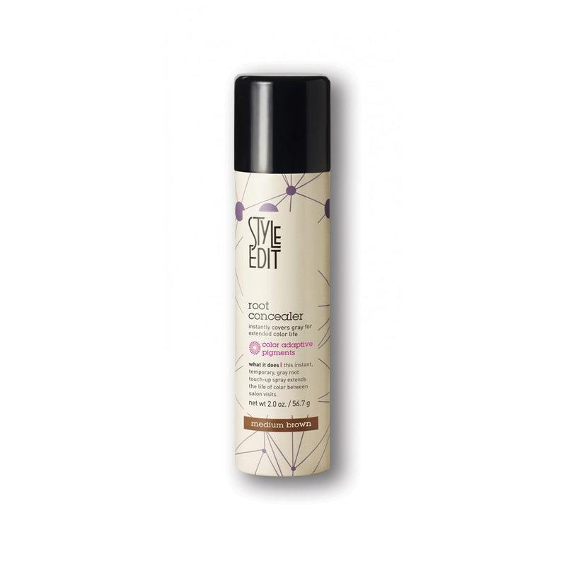 Style Edit Root Concealer 2 oz product with packaging at Bokaos Aveda Salon Pasadena