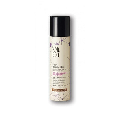 Style Edit Root Concealer 2 oz product with packaging at Bokaos Aveda Salon Pasadena