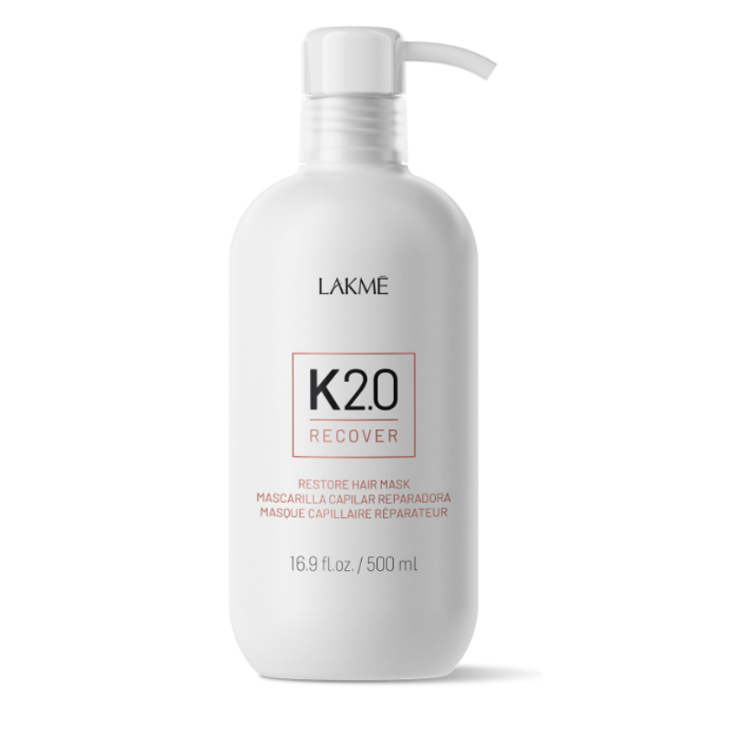 Lakme K 2.0 Recover Restore Hair Mask 16.9oz jar for restoring damaged hair at Pasadena Aveda salon