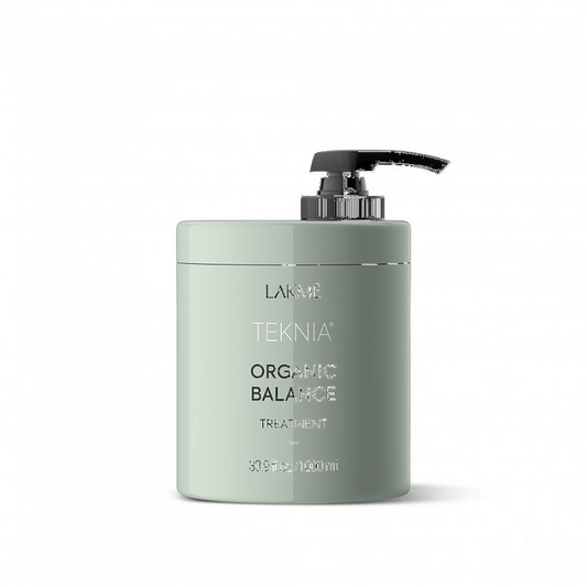 Lakme Teknia Organic Balance Treatment 33.8 oz large bottle at Pasadena hair salon