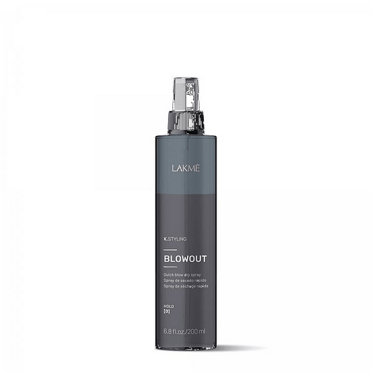 Lakme K Finish Blowout Quick Blow Dry Spray 6.8oz bottle for fast drying at Pasadena Aveda salon